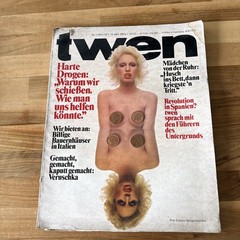 TWEN Magazine March 1971 Vintage Donna, Faces, Veruschka
