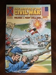 Complete set of Epic Battles of The American Civil War Comic Book Series