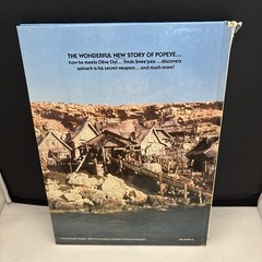 Popeye: The Storybook Based on the Movie Oversized Glossy Hardcover (see photos)