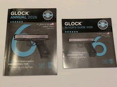GLOCK 2026 Annual Magazine & 2026 Buyer’s Guide (Lot of 2) SHOT SHOW 2026