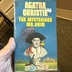 Agatha Christie The Mysterious Mr. Quin Paperback Dell 1974 Mystery Stories