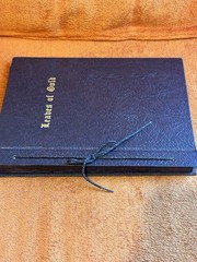 Leather Bound Book Leaves of Gold Revised Edition 1948 Vintage Coslett Publish