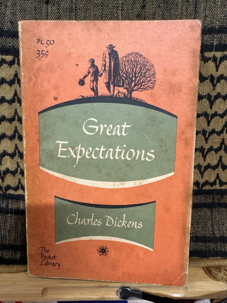 VTG copy Great Expectations by Charles Dickens 1959 PB/ Free Ship-classic read