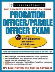 Probation/Parole Officer Exam by LearningExpress LLC Editors