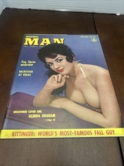 MODERN MAN Men’s Magazine Sept. 1960 Glenda Graham, Fay Spain, Libby Jones +++