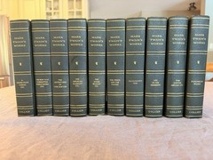 Mark Twain Collection, Harper & Brothers Edition, Collier, 10 volumes, E-75 1917