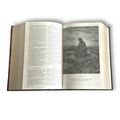 THE HOLY BIBLE King James Version KJV Deluxe Illustrated Gustave Dore NEW SEALED