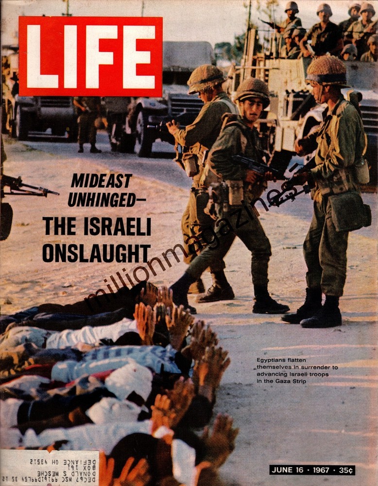 1967 Life June 16 Israel Six Day War; Beatles; Hubert Humphrey; Arab hatreds