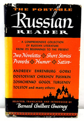 The Portable Russian Reader 1947 Viking Press HC w/ DJ Gurney Edited
