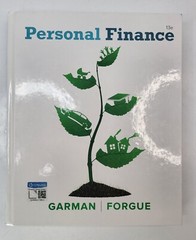 Personal Finance – Hardcover By Garman, E Thomas – VERY GOOD