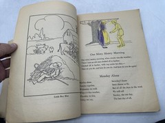Nursery / Mother Goose Rhymes Whitman Publishing 1936 SC Poor
