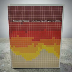 Managerial Finance Weston Brigham 7th Edition Vtg Hardcover 1981 Dryden Press