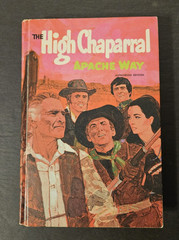 VTG Hardcover 1969 Whitman “The High Chaparral Apache Way” Authorized TV Edition