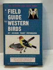 Field Guide to Western Birds Roger Tory Peterson softcover Book 1961 309 pages