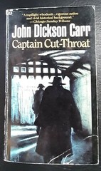 VINTAGE~Captain Cut-Throat~John Dickson Carr~1988~P/B~230 pages~Carroll and Graf