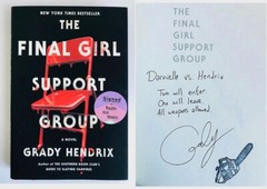 SIGNED The Final Girl Support Group by Grady Hendrix (2021, Hardcover) INSCRIBED