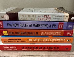 5-Book Marketing Sales Lot – David Meerman Scott Effortless Experience CX