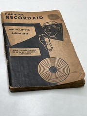 Popular RECORDAID Catalogue – Philadelphia 1962 Vintage Vinyl Listing for trade