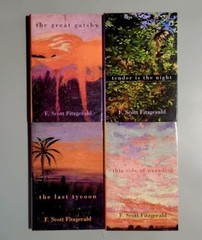 F. Scott Fitzgerald 4 Book Hardcover Set – Book of the Month Club – HC – VG