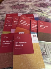 ATI Review Module Content Mastery Series Books Lot RN Nursing Ed 12.0/10.0