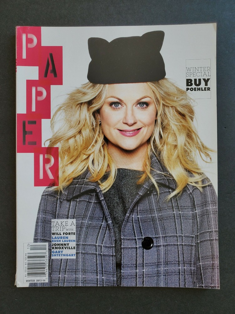 2013 PAPER magazine Amy Poehler PRIYANKA CHOPRA Will Forte Bryan Adams C Kass