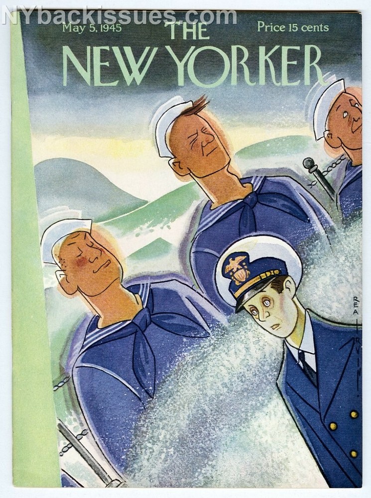 New Yorker magazine May 5 1945 Shirley Jackson James Thurber E B White NM