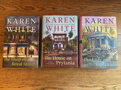 Karen White “Royal Street” Series Books 1, 2 & 3 Prytania Esplanade; Hardcover