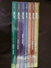 Kaplan MCAT Complete 7-Book Subject Review 2025-2026 w/ Online Prep