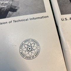 Lot of (8) Vintage 1960s US Atomic Energy Commission Booklets See Photos