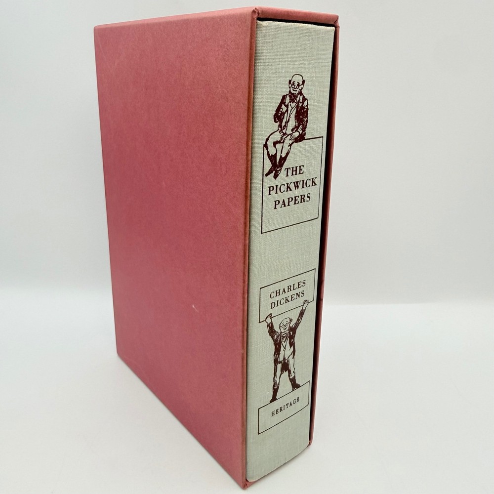 The Pickwick Papers Charles Dickens Heritage Press Illustrated Gordon Ross 1992