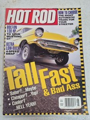 Hot Rod Magazine. August 2000. Tall fast and bad ass JM600