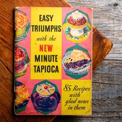 1934 General Mills EASY TRIUMPHS w NEW MINUTE TAPIOCA 85 Recipes -Depression Era