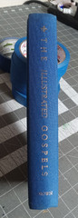 VTG The Illustrated Gospels: Saints Matthew Mark Luke John 1988 Linen Hardcover