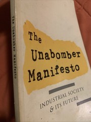 Unabomber Manifesto by “FC” Jolly Roger Press 1st Edition 1995