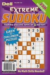 Dell Original Extreme Sudoku Puzzles Volume 104 2026