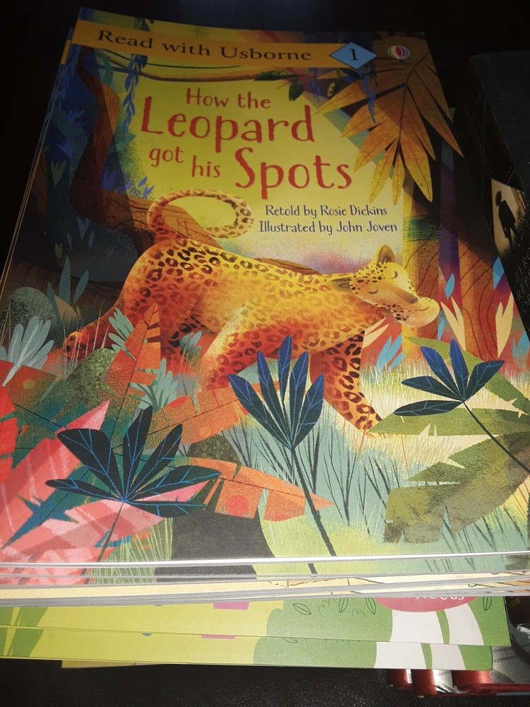 How the Leopard got his Spots (First Reading) by Rosie Dickins Book The Fast NEW