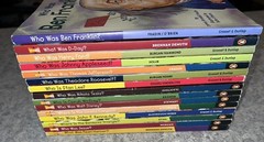 Lot Of 15 Who What Where Was Children’s Biography Books WhoHQ