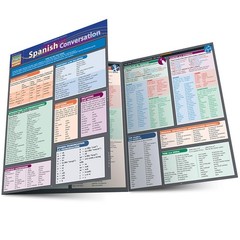 Spanish Conversation QuickStudy Laminated Reference Guide by Liliane Arnet