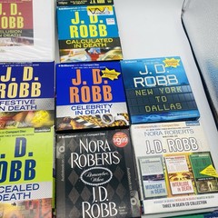 Large Lot Of 17 Nora Roberts As JD Robb Audio Books On CD In Death Series