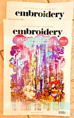 The Textile Art Magazine Embroidery lot, March/April 2026, May/June 2026