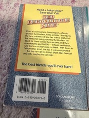 Lot Of 5 Vintage Babysitters Club Chapter Books #89, 95, 96, 102, 111 Scholastic