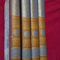 The Bible Story Library 4 Vol Book Set 1957 Illustrated in Color HC Vtg