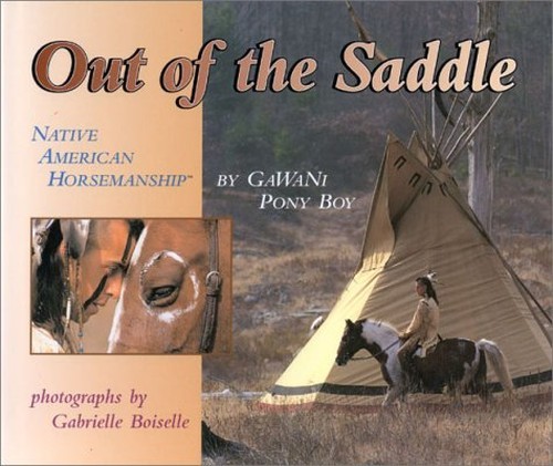 Out of the Saddle by GaWaNi Pony Boy Hardback Book The Fast Free Shipping