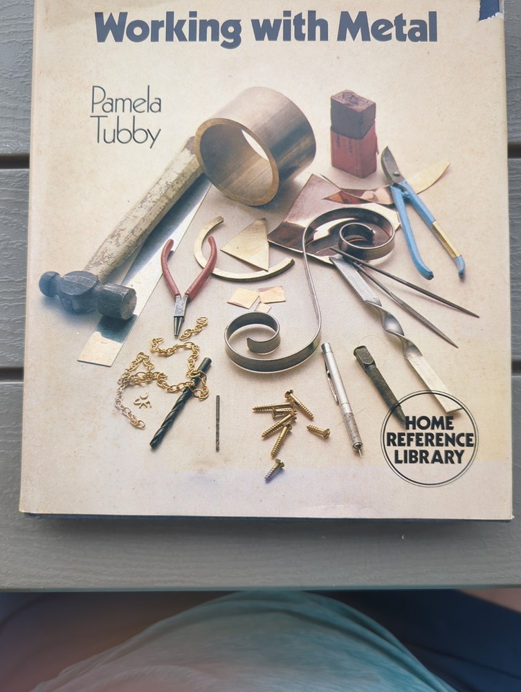 Working with Metal by Pamela Tubby, Hardcover 1979, Crowell Publishers 158 Pages