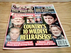National Examiner Magazine March 13 2023 Countrys 10 Wildest Hellraisers.