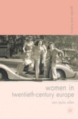 Women in Twentieth-Century Europe Paperback Ann Allen