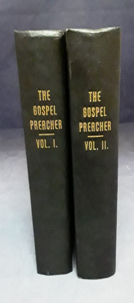 Gospel Preacher Sermons Vol I/2 Franklin HB VG Gospel Light Publishing 251219