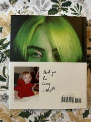 Billie Eilish (Signed Edition) – Hardcover By Eilish, Billie Authentic Autograph