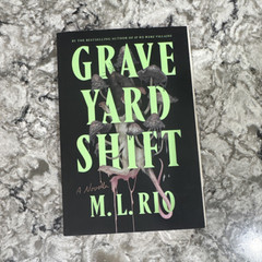 M. L. Rio Graveyard Shift Paperback Flatiron Books Fiction Novella English