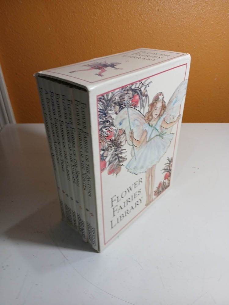 Flower Fairies Library by Cicely Mary Barker 8 Hardcover Books in Slipcase